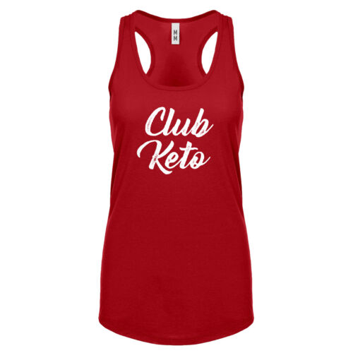 Womens Club Keto Racerback Tank Top #3271
