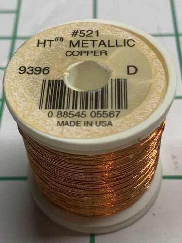 HT Métallique Taille /"D/" multi-couleurs environ 91.44 m GUDEBROD Rod Building Thread-Bobine 100 Yd
