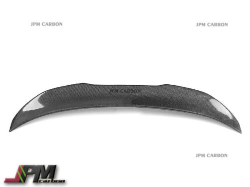 Details about  / PS Style Trunk Tail Spoiler Carbon Fiber Fit E90 M3 320i 328i 335i 4Dr BMW CF