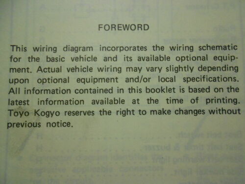 1982 Mazda GLC Service Repair Shop Manual SET FACTORY OEM BOOK RARE 82 