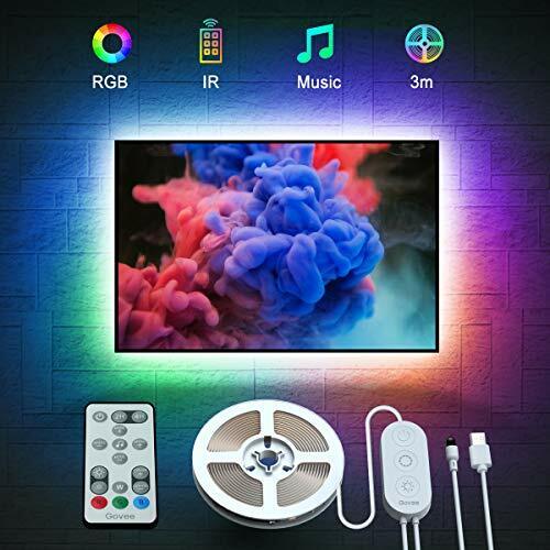 TV Back Lighting 3M LED Strip Light Tape With Remote Control for 46-60/"
