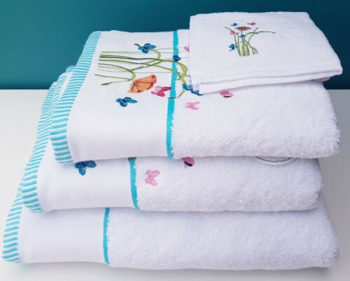 Details about  / Turkish Cotton Towels Face Cloth Hand Bath Towel Bath Sheet Embroidered Designs