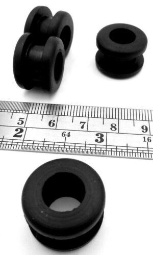 1//2/" Hole Round Rubber Grommets For 1//2/" Hole 1//4/" Thick Panel Materials 3//8/" ID