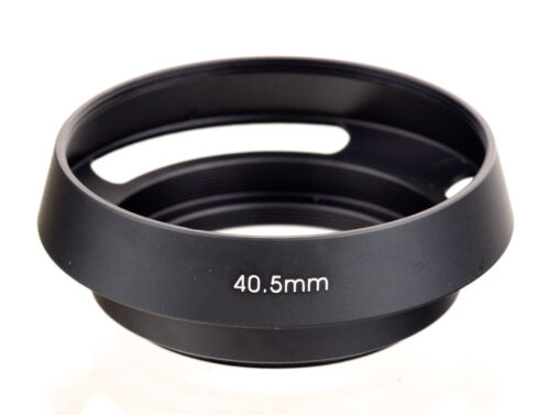 40.5 mm Metal Inclinado ventilados Lens Hood Para Olympus Leica M Contax Fuji-Reino Unido Stock