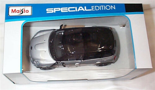 Details about  / Mini Countryman Silver /& Black Finish opening parts Diecast 1-24 scale New inBox