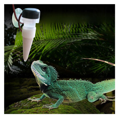 Water Filter Dripper Dispenser Humidifier for Chameleon Lizard Gecko 1300ML 