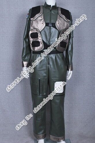 Battlestar Galactica Cosplay Flightsuit Costume Viper Pilot Uniform Whole Set
