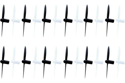 Estes Proto X SLT Nano H111-05 Black White Propeller Blades Black /& 6 Pack