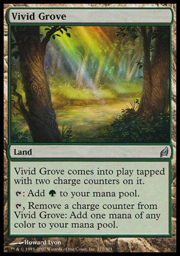 MTG Magic - Vivid Grove - Lorwyn - Uncommon - NM