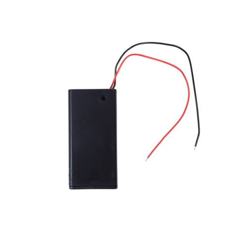 2Pcs  9V Battery Holder with ON/OFF Switch 9 volt Box Pack Power Toggle   GL 