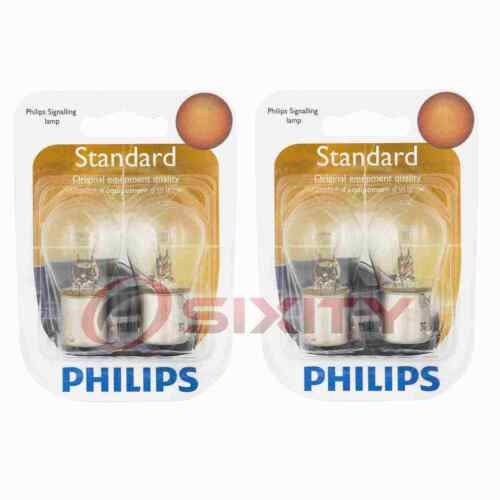 2 pc Philips Daytime Running Light Bulbs for Audi A4 A4 Quattro A6 A6 vd