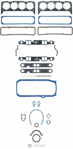 Mercruiser//Volvo//Chevy Marine 5.7L//5.7//350 Engine Kit Pistons+Rings+Gaskets 1-PC