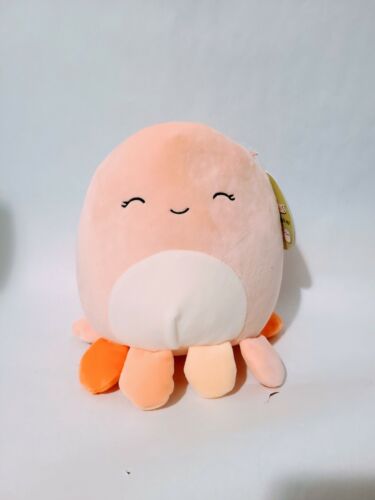 Details about  / NWT Squishmallows Kellytoy 2021 Spring Easter 7” MELINA Orange Peach Octopus