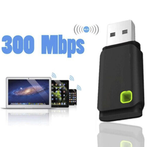 Wireless Smart TV WiFi Mini USB Adapter 300Mbps for Network PC Laptop Dongle