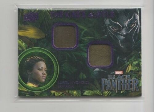 Black Panther Costume Trading Card #KM-NA Lupita Nyongo as Nakia 