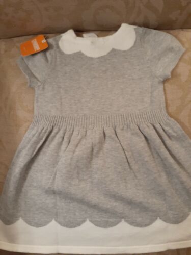 Details about  / Gymboree GRAY// WHITE  or BLUE //WHITE  Sweater Dress 18-24 months NWT CHOICE