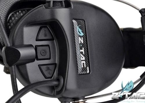 Z Tactical SORDIN Noise Reduction Headset Black Z111-BK