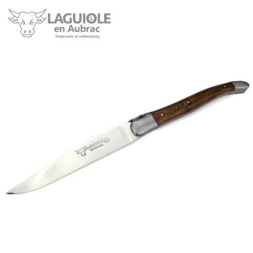 Laguiole en Aubrac 1 tenedor-pistacho-cubiertos Francia 1 cuchillo