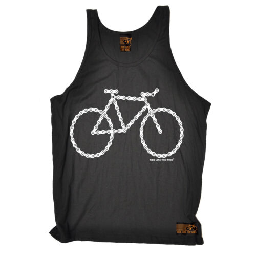 Chain Gang Uni Vest Cyclist Bike Riding Cycling Jersey Funny birthday gift
