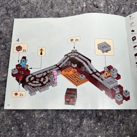 Lego Minecraft 21130 Manual - INSTRUCTIONS ONLY
