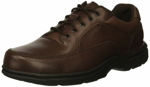 Rockport Men/'s Eureka Walking Shoe Leather walking shoe featuring lace up vamp