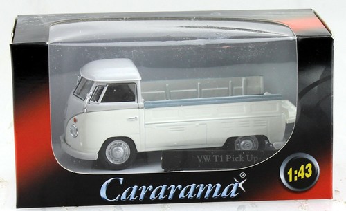 VW T1 Pick up weiß 1:43 Cararama Modellauto