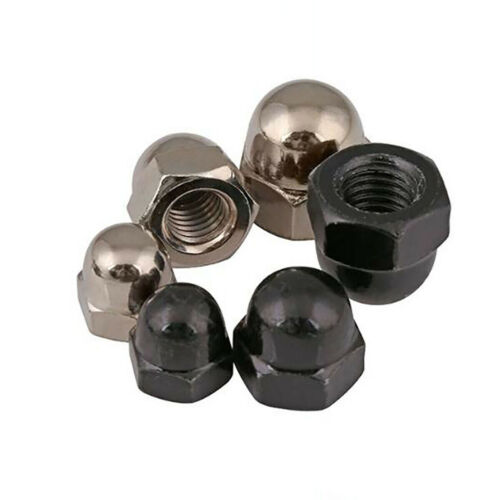 Zinc-Plated Acorn Cap Nuts Dome Head Decorate Nuts M3 M4 M5 M6 M8 M10 M12 Ni