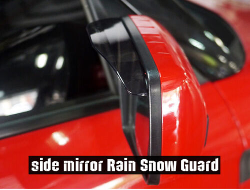 Side Mirror Rain Guard 6P For HYUNDAI 15-18 Sonata LF Smoke Window Vent Visor 