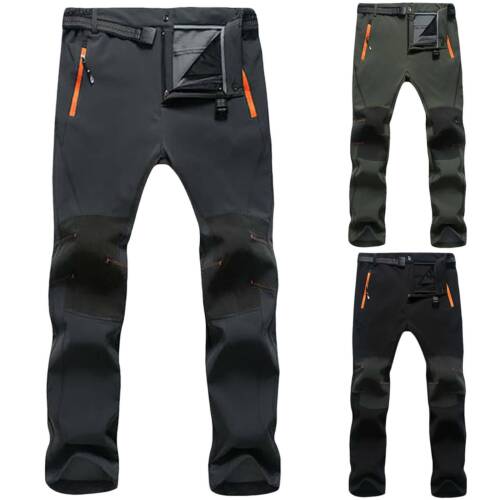 Herren Softshellhose Camping Trekking Hose Trekkinghose Wasserdicht Arbeitshose