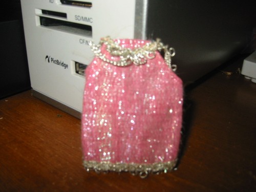 Pink Metallic Dawn Doll Head to Toe Dress Only