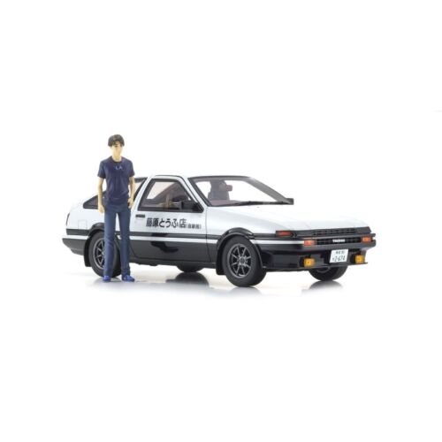 Damaged Box Initial D W//Figure 1:18 Toyota AE86 Details about  / Kyosho