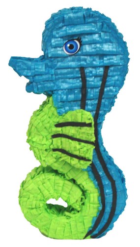 SEA HORSE PINATA BIRTHDAY OR PARTY GAME// DECORATION