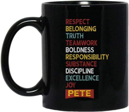 The Rules of The Road Pete Buttigieg US President Mug Black 01/_23 Mug