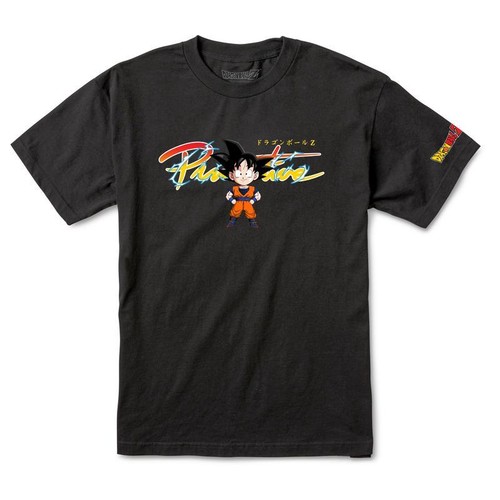 Primitive Apparel x Dragon Ball Z /" Nuevo SD Goku /" Kids Mens Black T-shirt $22