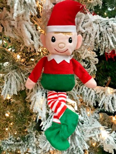 Christmas Elf Plush Stuffed BOY ELF ONLY Shelf Elf ship 50¢ after 1st one BULK 2