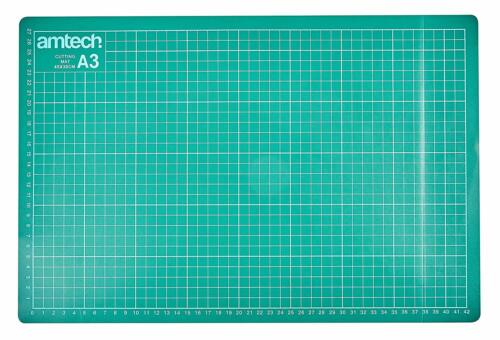 Amtech A1 A2 A3 A4 OR A5 Self Healing Grid Cutting Mat Non Slip Craft  Board