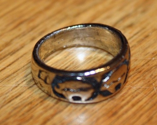 Details about / Native American Bear Design Band size 6
