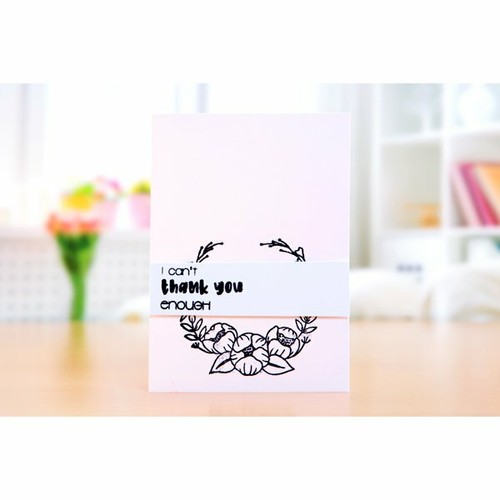 Thirsty Brush /& Co Perfect Peony Wreath Die Set 180818L