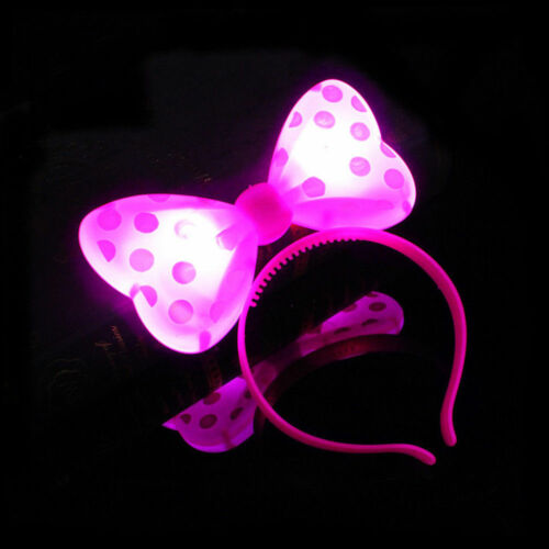 Party LED Light Up Headband Luminous Glow Hair Band 