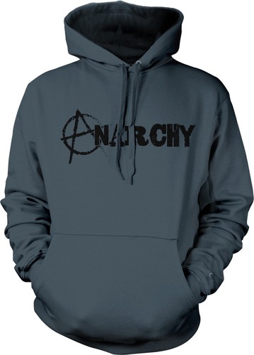 No Authority Government Sayings Slogans Hoodie Pullover Anarchy