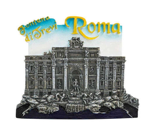 3D Resin Fridge Magnet Travel Souvenir Memorabilia Italy Roma