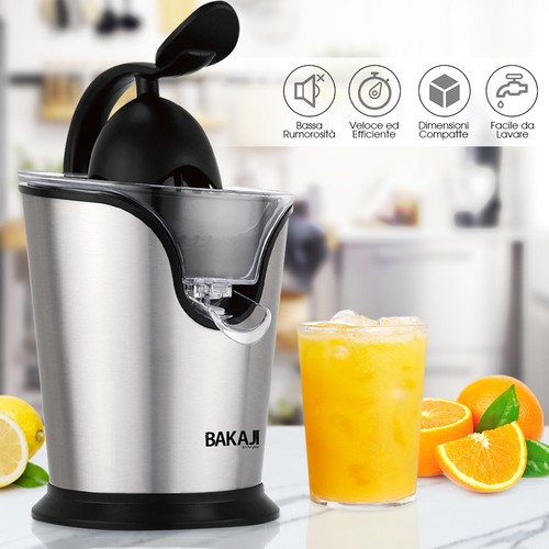 Spremiagrumi Elettrico Acciaio Leva Pressione 100W Spremi Agrumi Professionale