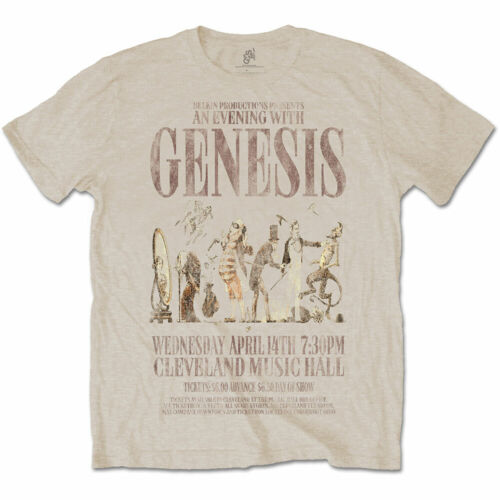 Genesis An Evening With Official Tee T-Shirt Mens