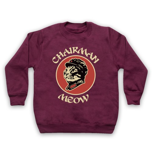 FUNNY CHAIRMAN MEOW MAO CAT UNOFFICIAL PARODY LEADER ADULTS /& KIDS SWEATSHIRT
