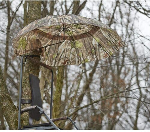 Large 54/" UMBRELLA Deer Hunting 2-Person Tree Stand//Ground Conceal Steel Frame