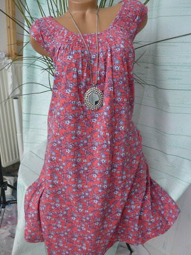 Sheego Kleid Jerseykleid Shirtkleid Damen Gr 44 bis 48 gemustert 421