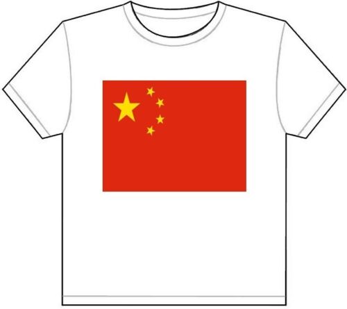CHINA COUNTRY FLAG T-SHIRT TEE PICTURE PHOTO chinese beijing asia shanghai 711