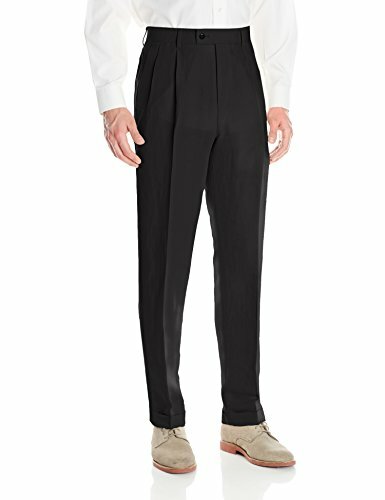 Choose SZ//color Louis Raphael Men/'s Linen Blend Pleated Straight F