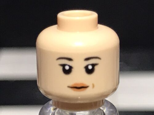 Lego chair FEMELLE figurine tête avec double face X1 Femme Fille Pièce De Rechange 