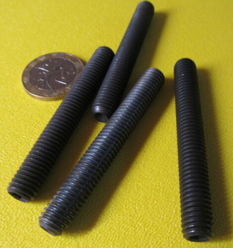 M8 x 1.25 x 60 mm Length 10 Pieces Cup Point Metric Alloy Steel Set Screws